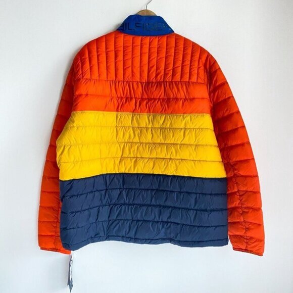 Tommy Hilfiger Packable Nylon Lightweight Colourful Puffer Jacket XXL - Picture 3 of 10